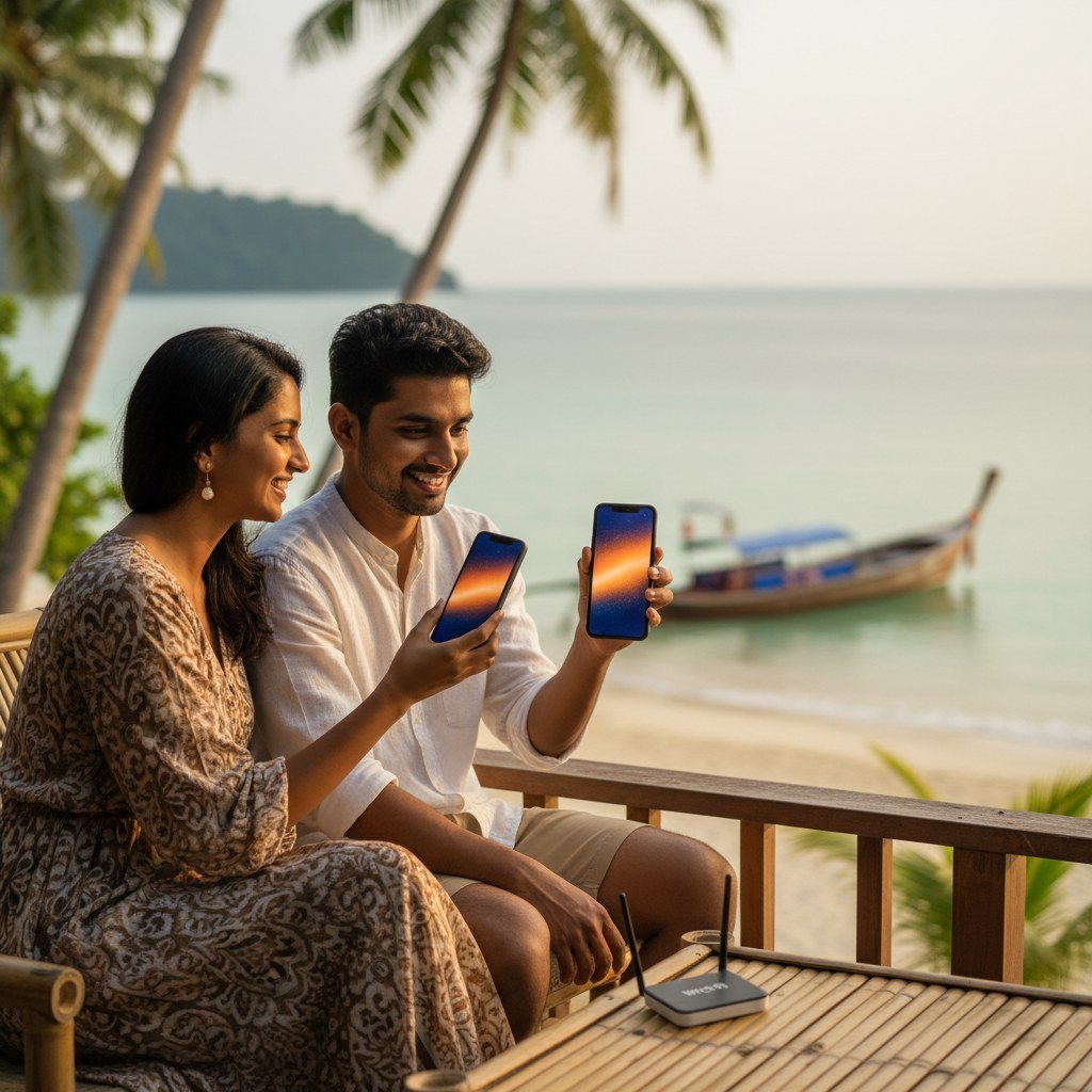 थाईलैंड में अपने भारतीय सिम कार्ड को सक्रिय रखना (OTPs और कॉल्स के लिए) - Cellesim eSIM