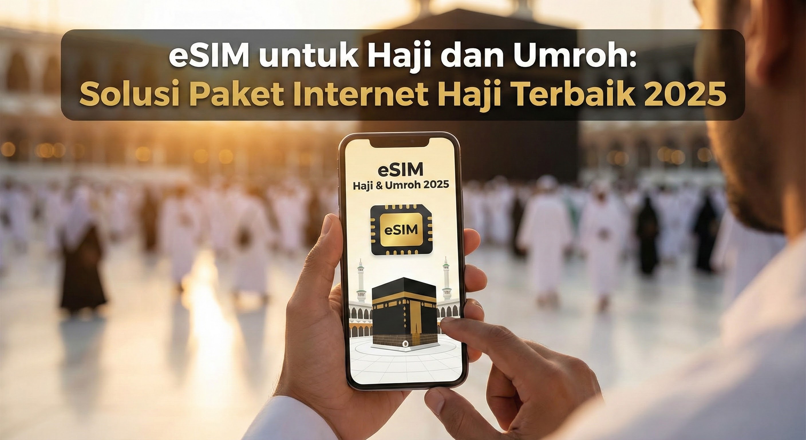 eSIM untuk Haji dan Umroh: Solusi Paket Internet Haji Terbaik 2025