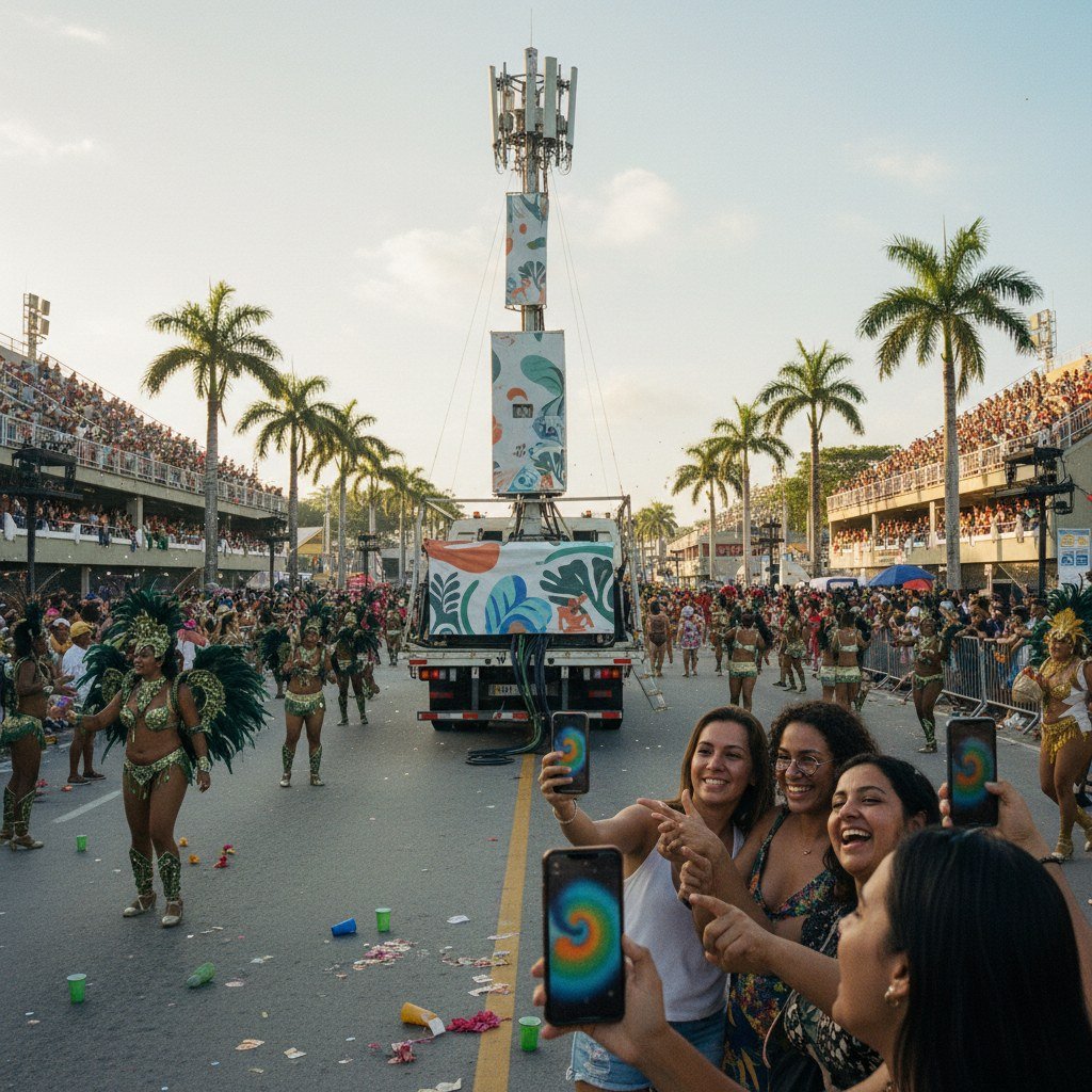 里约狂欢节期间的eSIM网络覆盖与运营商 - Cellesim eSIM