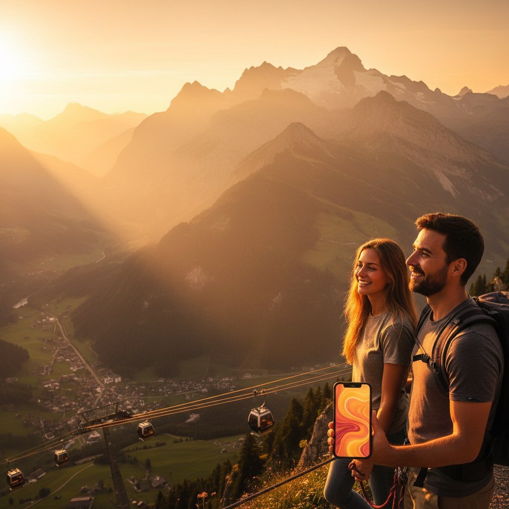 그린델발트 피르스트 여행, Cellesim eSIM과 함께 - Cellesim eSIM