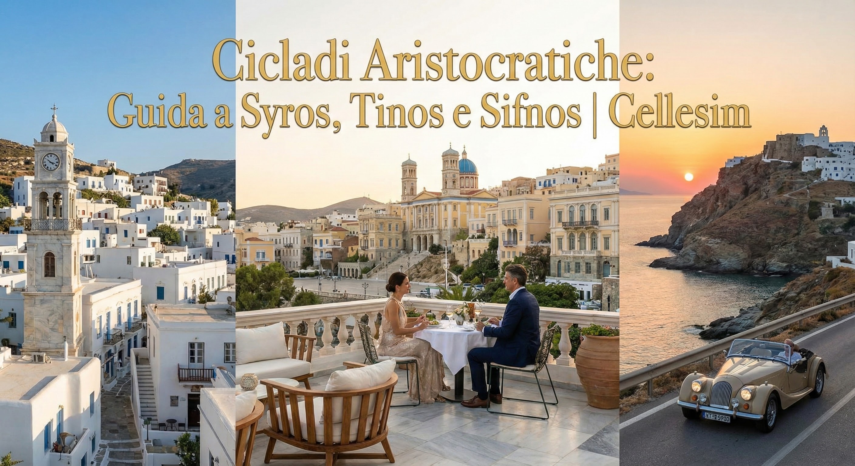 Cicladi Aristocratiche: Guida a Syros, Tinos e Sifnos | Cellesim