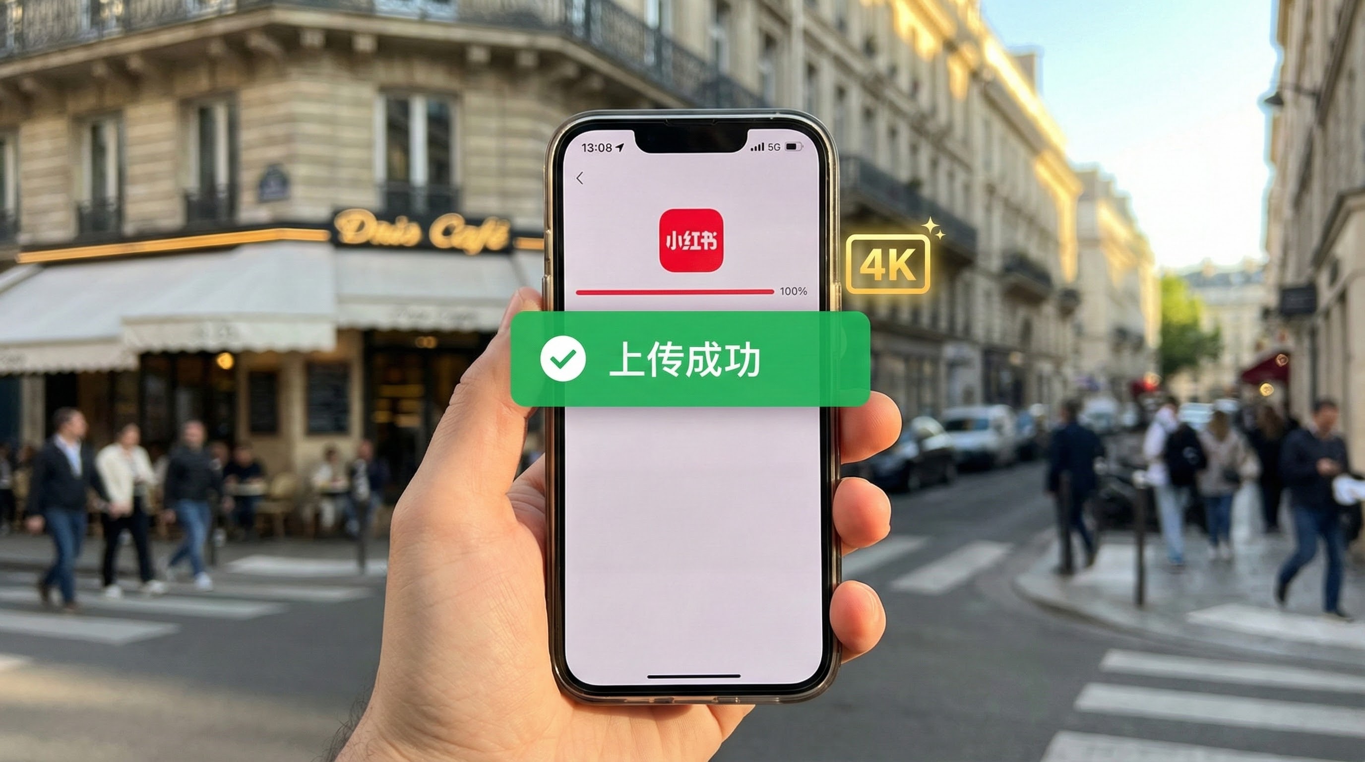 小红书发视频太慢？出国旅游用eSIM秒传4K高清图【机型自查】