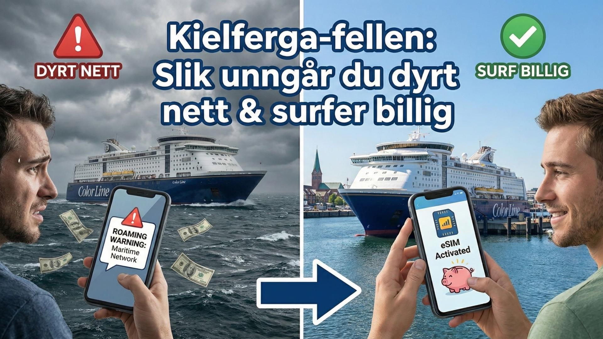 Kielferga-fellen: Slik unngår du dyrt nett & surfer billig