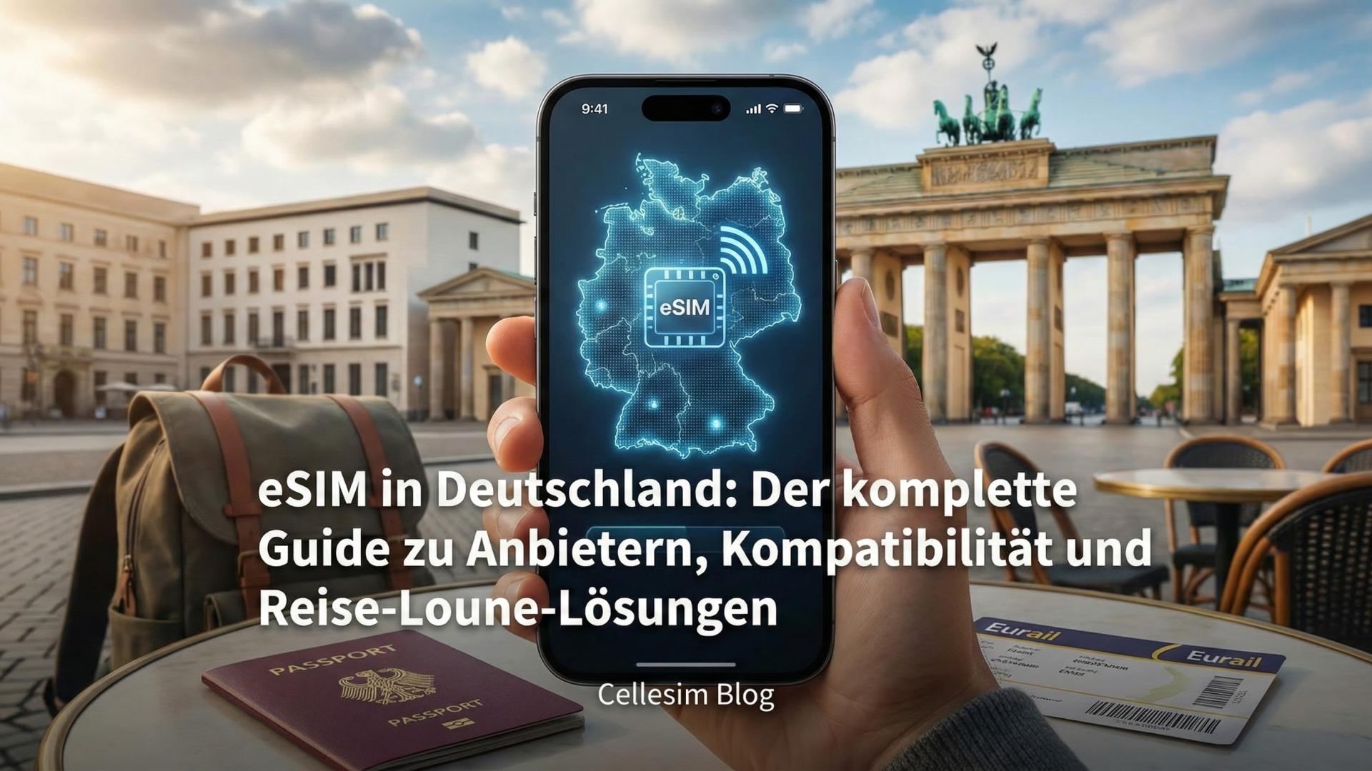 eSIM in Deutschland: Der komplette Guide zu Anbietern, Kompatibilität und Reise-Lösungen