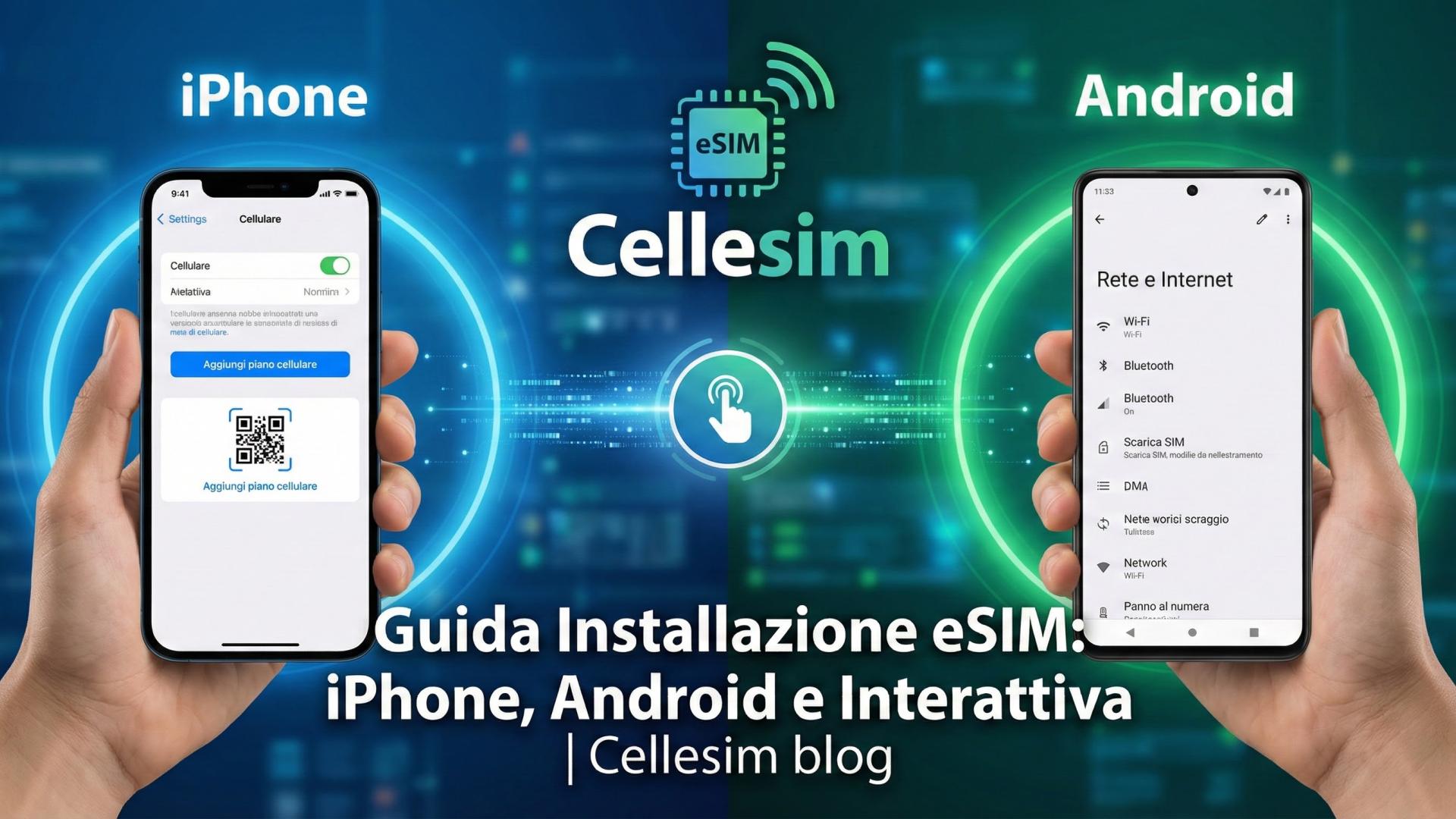Guida Installazione eSIM: iPhone, Android e Interattiva | Cellesim