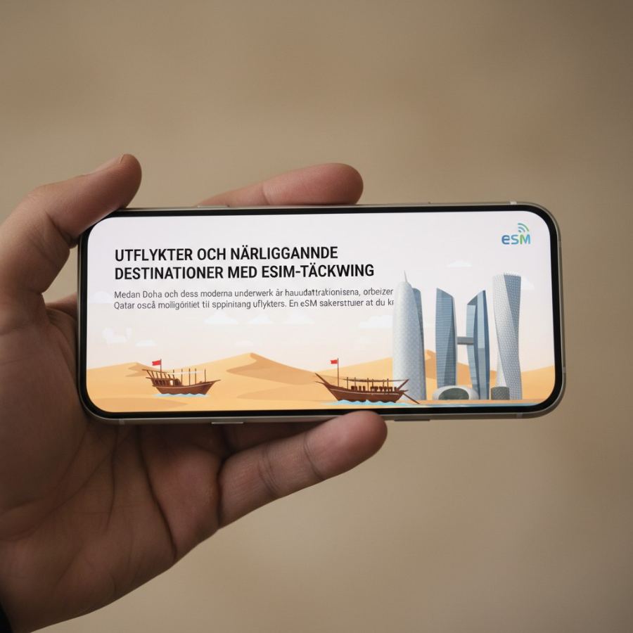 Utflykter och n&auml;rliggande destinationer med eSIM-t&auml;ckning - Cellesim eSIM