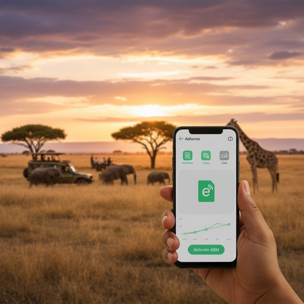 Hvorfor en eSIM er det beste valget for safari i Kenya og Tanzania i 2026 - Cellesim eSIM