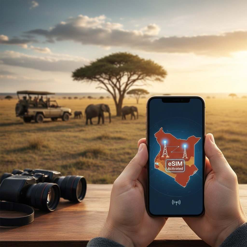 Why an eSIM is Essential for Your Kenya & Tanzania Safari in 2026 - Cellesim eSIM