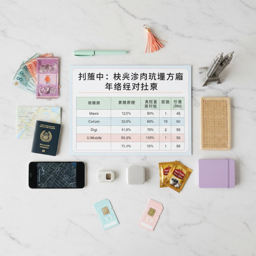 划重点：马来西亚流量方案2026年终极对比表 - Cellesim eSIM