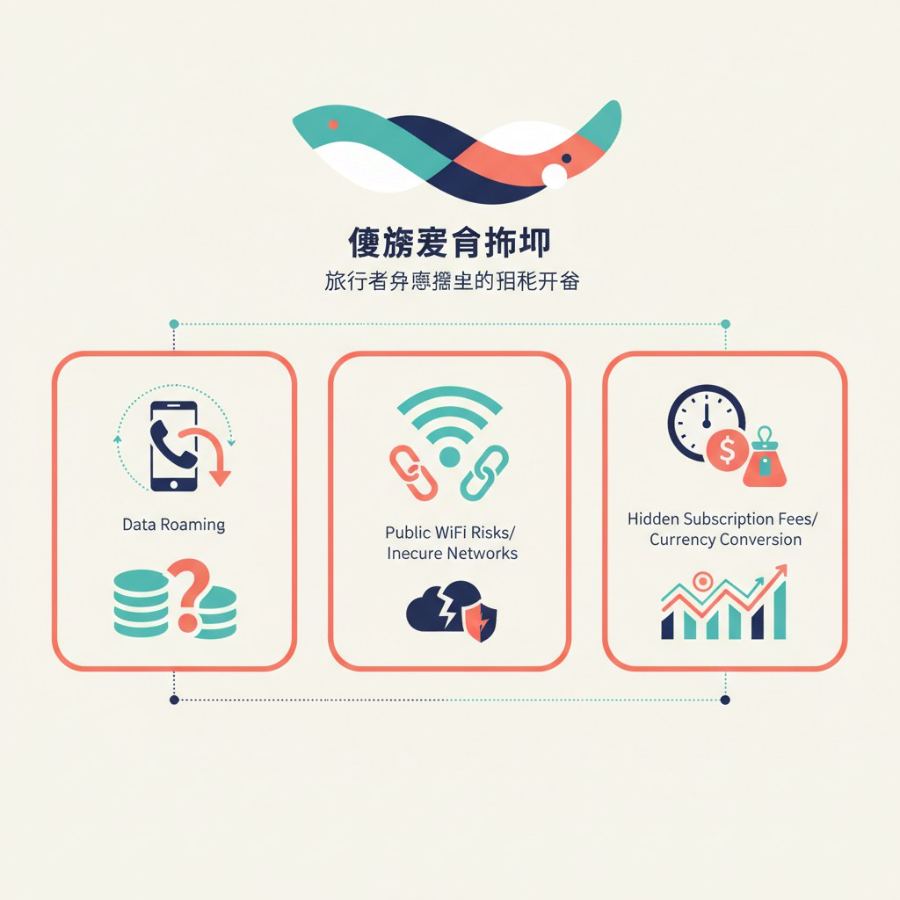 漫游费用陷阱：旅行者常常忽略的隐形开销 - Cellesim eSIM