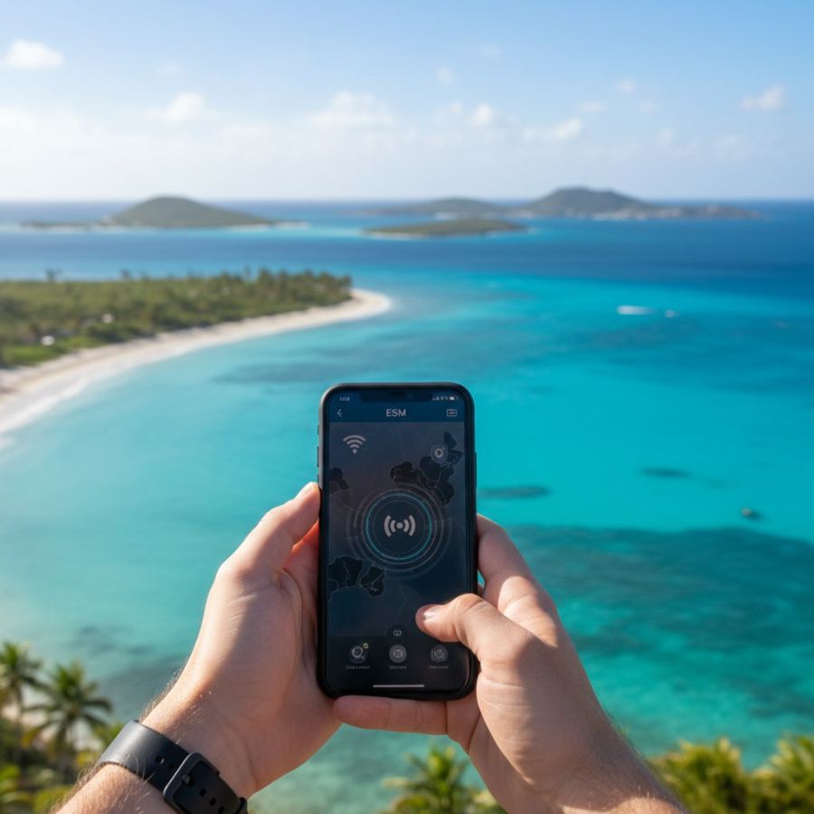 Anguilla &Ccedil;evresi ve Komşu Adalarda eSIM ile Bağlantı - Cellesim eSIM