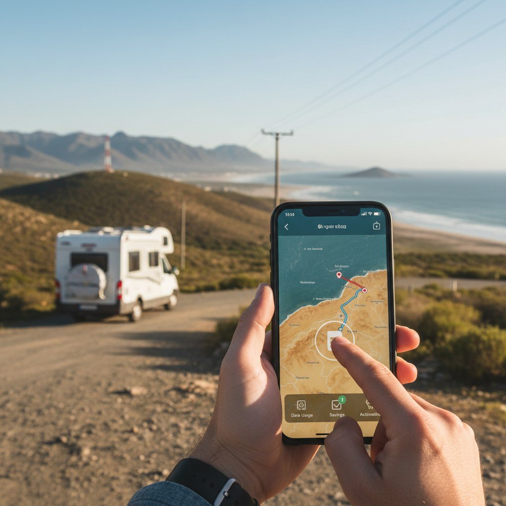 ロードトリップ中のデータ節約とeSIM活用術 - Cellesim eSIM