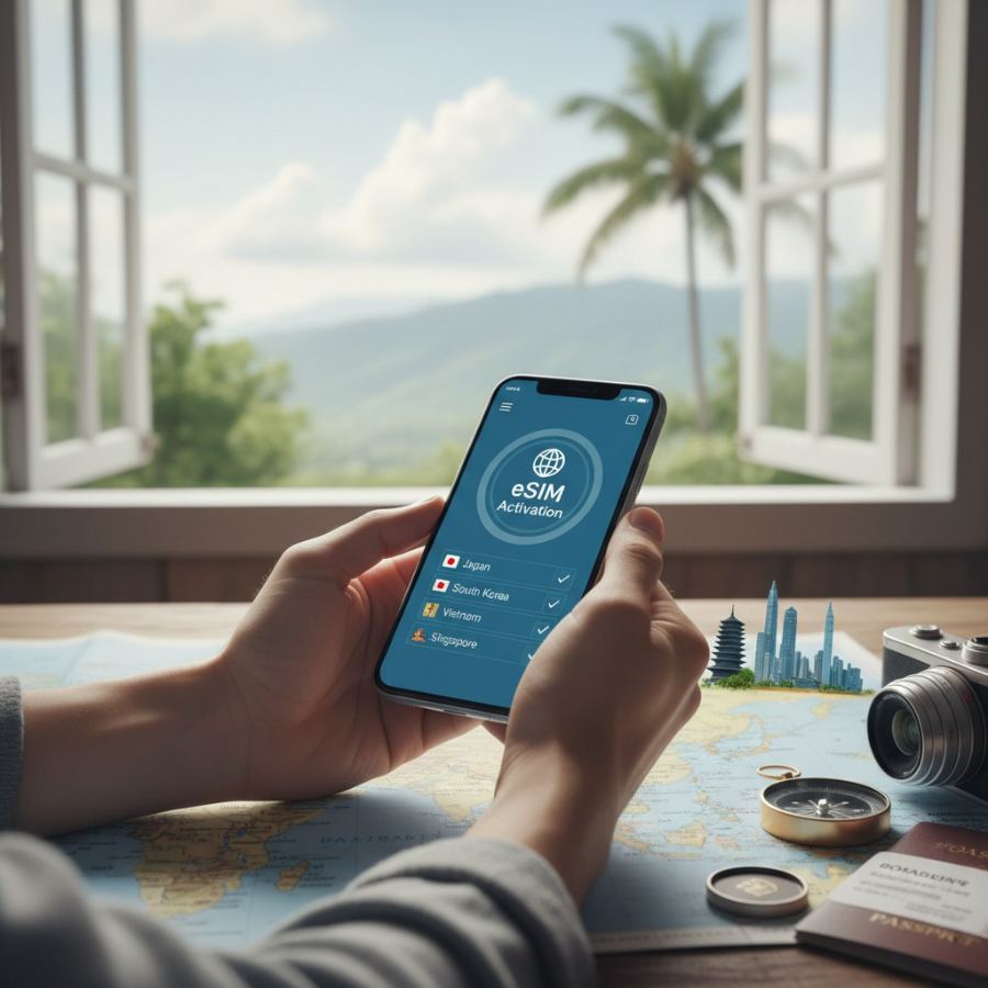 Asya'da G&uuml;nl&uuml;k Geziler ve Yakın Destinasyonlar İ&ccedil;in eSIM - Cellesim eSIM