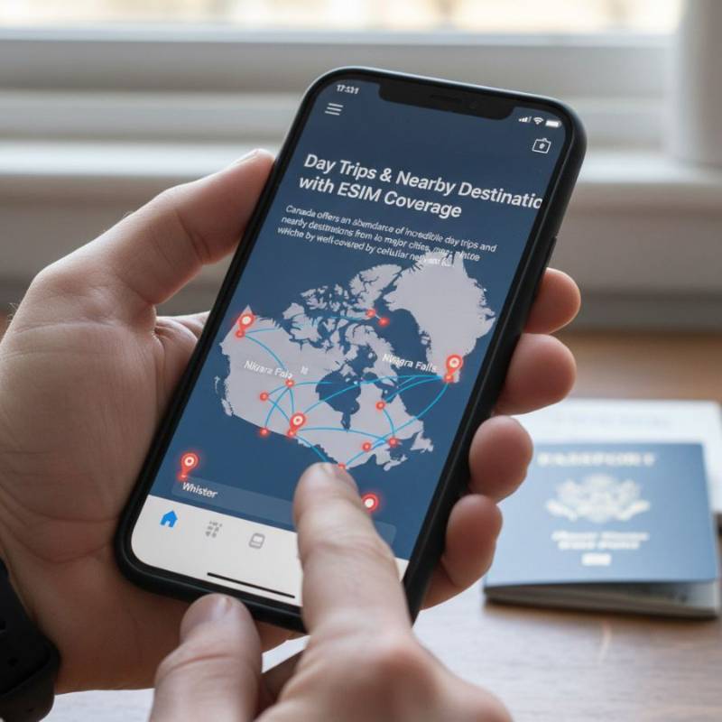 Day Trips & Nearby Destinations with eSIM Coverage - Cellesim eSIM