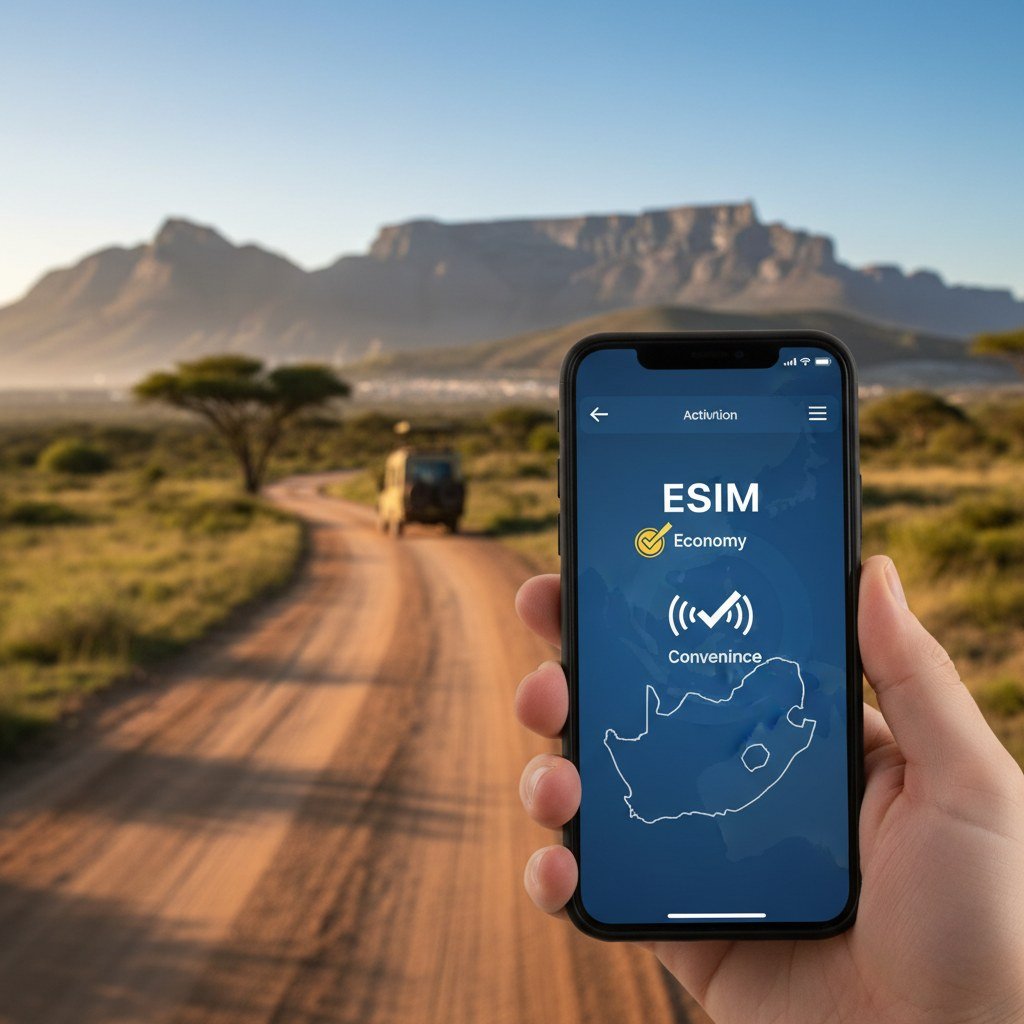 Roaming na &Aacute;frica do Sul vs. eSIM: Economia e Conveni&ecirc;ncia em 2026 - Cellesim eSIM