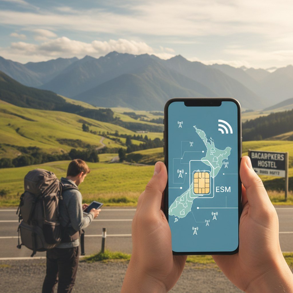 Neuseeland 2026: Langzeitaufenthalte und Work & Travel mit eSIM planen - Cellesim eSIM