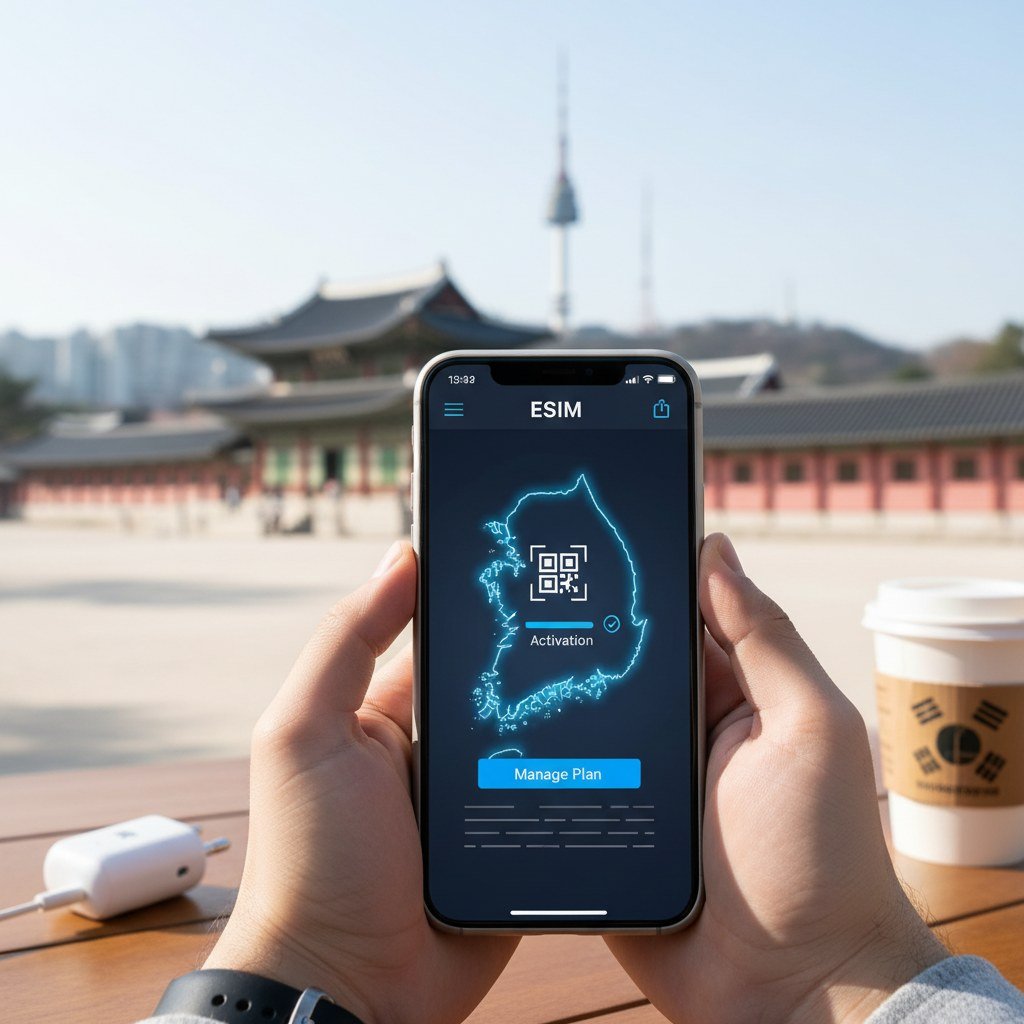 Facilit&eacute; d'Activation et de Gestion : eSIM pour la Cor&eacute;e du Sud - Cellesim eSIM