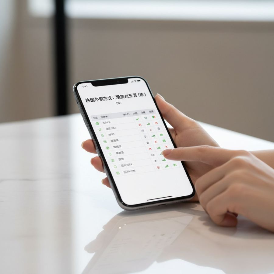 泰国上网方式：硬核对比表格（2026版） - Cellesim eSIM