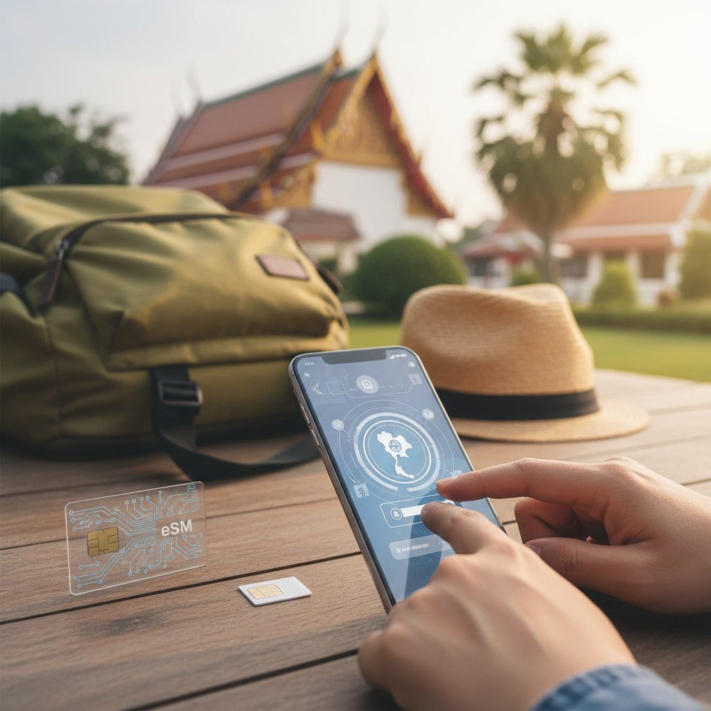 Comprendre l'eSIM et le Roaming Traditionnel en Tha&iuml;lande en 2026 - Cellesim eSIM