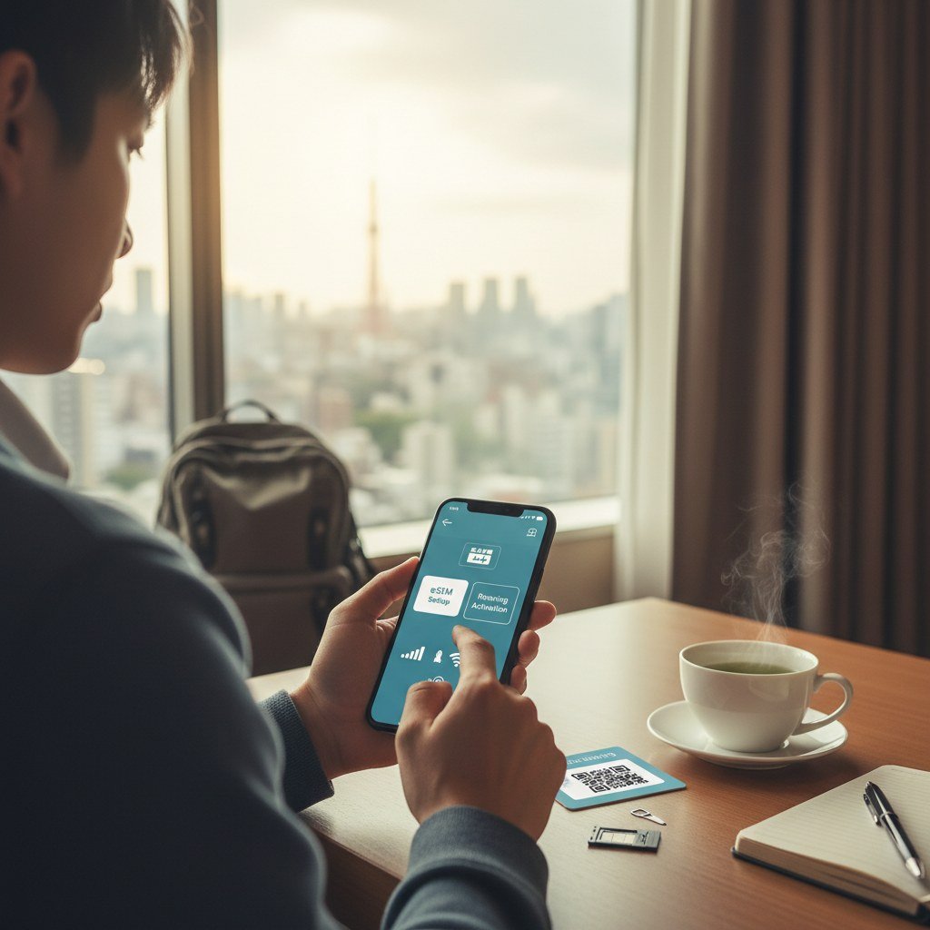 Installation et Facilit&eacute; d'Utilisation : eSIM Cellesim ou Activation de l'Itin&eacute;rance ? - Cellesim eSIM