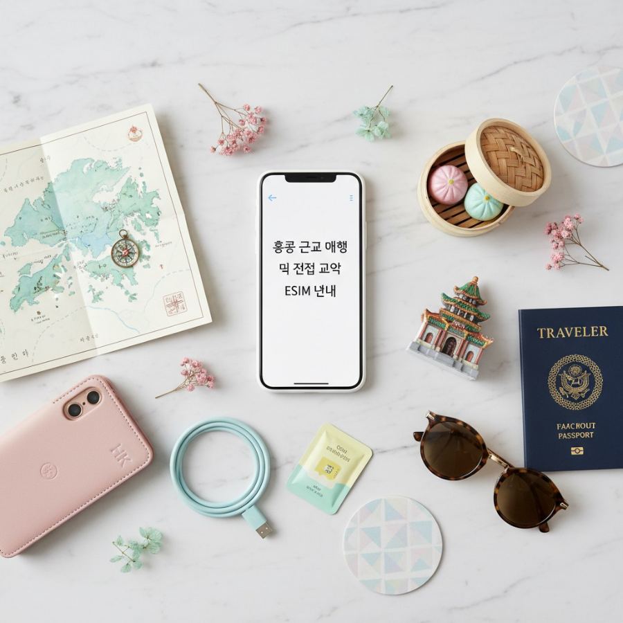 홍콩 근교 여행 및 인접 지역 eSIM 안내 - Cellesim eSIM