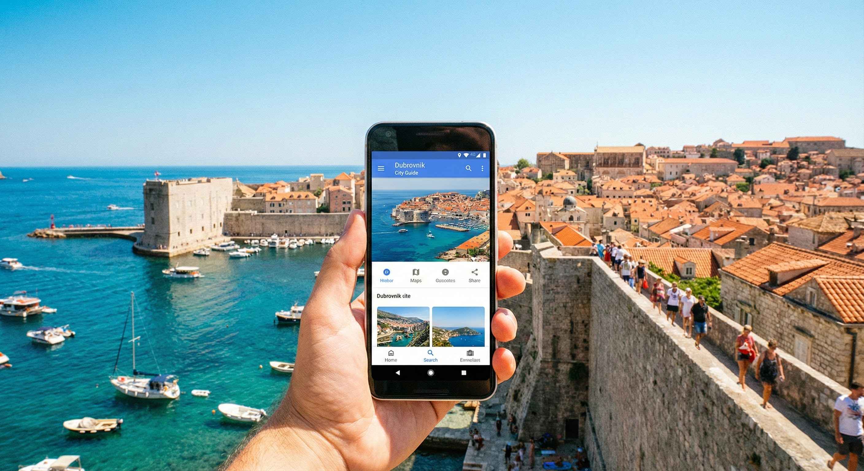 Dovolen&aacute; v Chorvatsku mobiln&iacute; data a internet na pl&aacute;ži bez roamingu