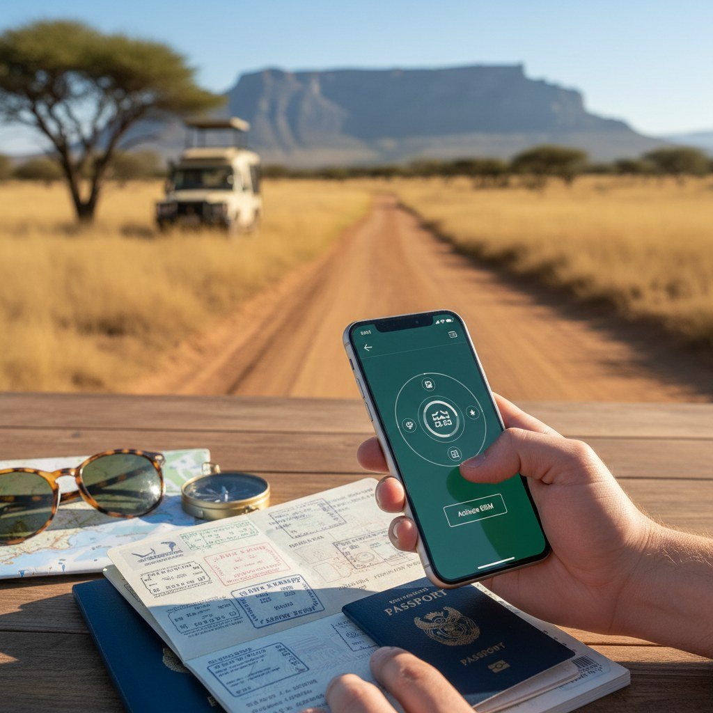 تفعيل شريحة eSIM من Cellesim لجنوب إفريقيا خطوة بخطوة - Cellesim eSIM