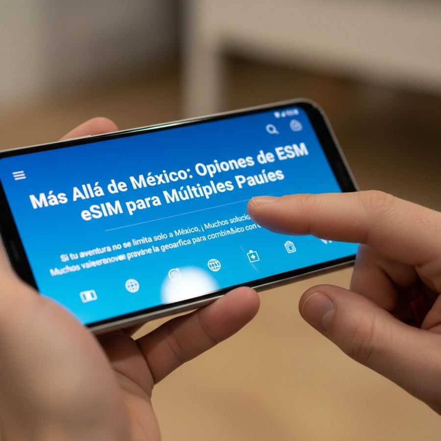 M&aacute;s All&aacute; de M&eacute;xico: Opciones de eSIM para M&uacute;ltiples Pa&iacute;ses - Cellesim eSIM
