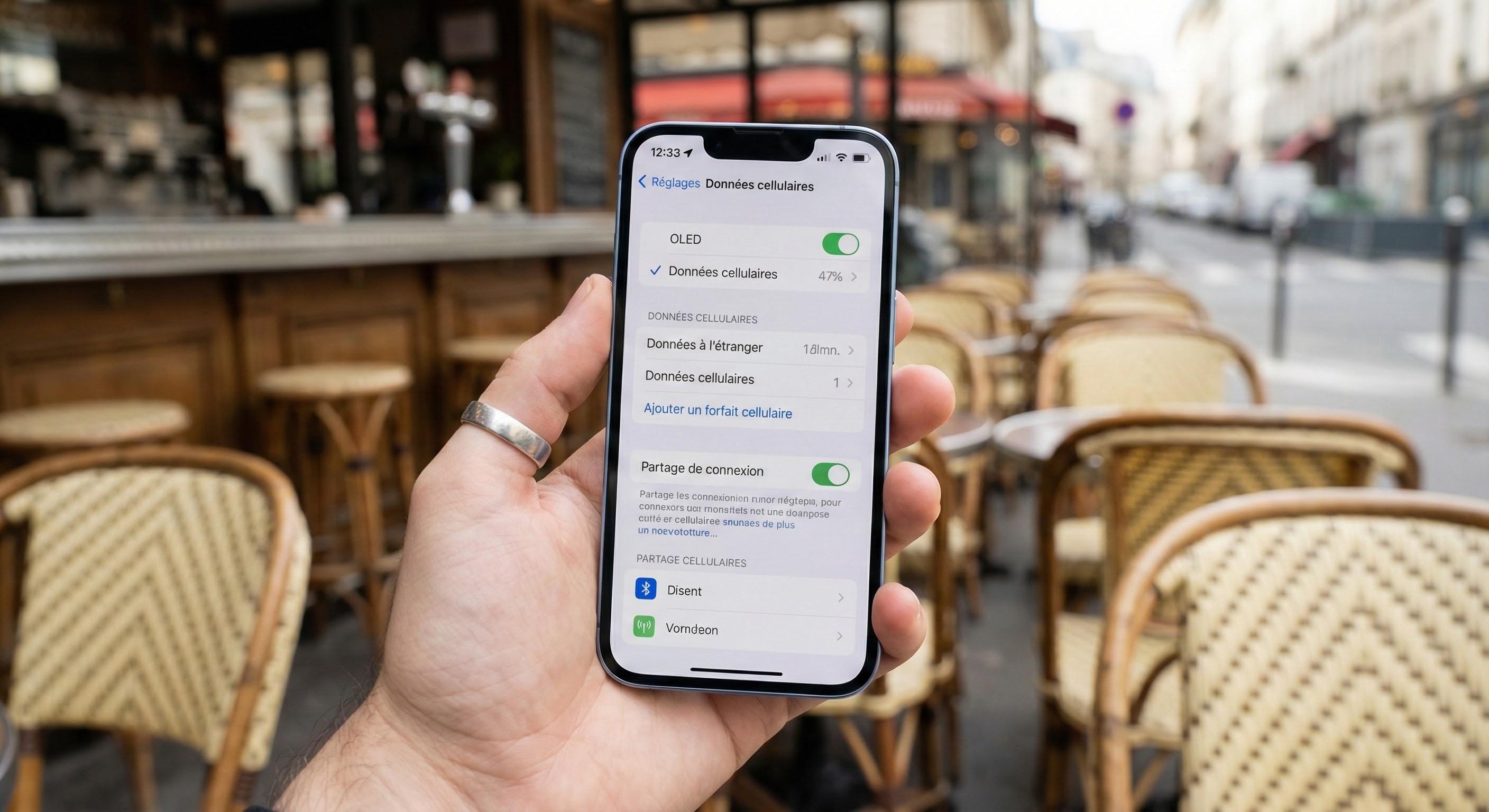 activation esim iphone 13 reglages france