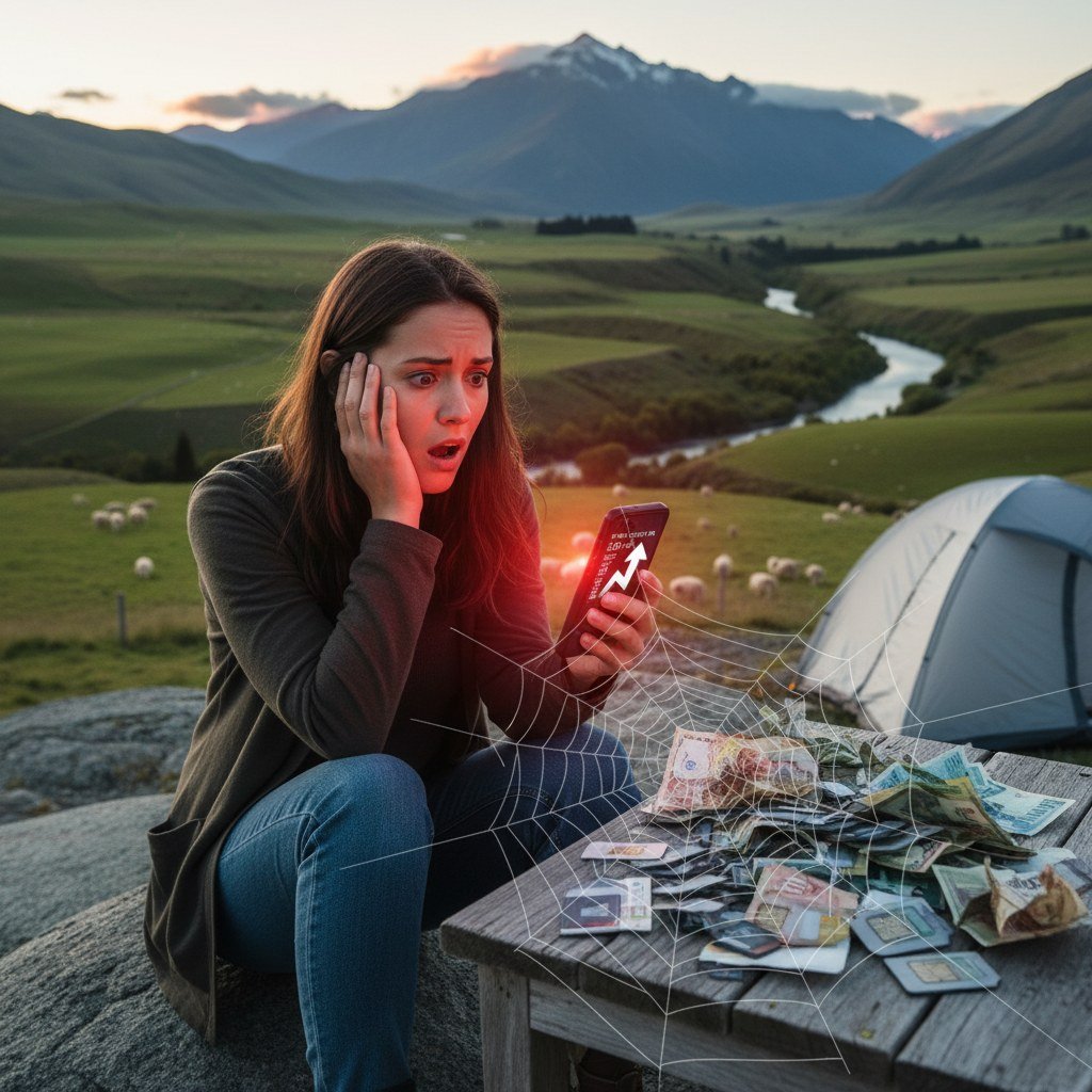 Traditionelles Roaming in Neuseeland 2026: Die Kostenfalle verstehen - Cellesim eSIM