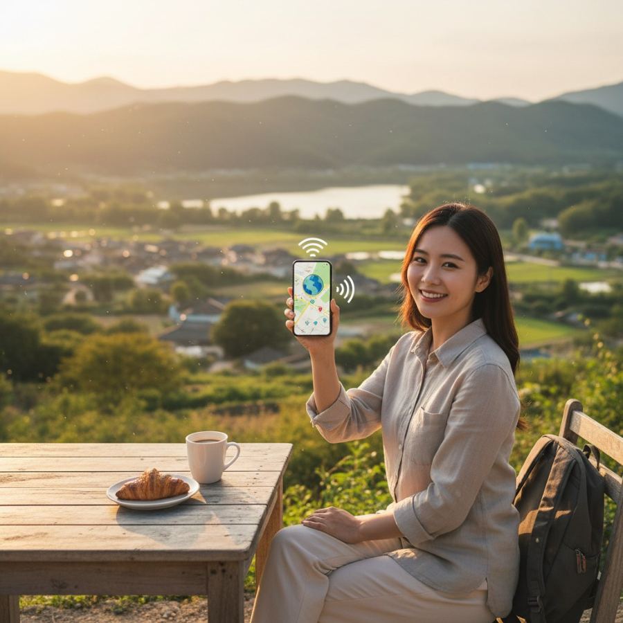 근교 여행지에서도 끊김 없는 eSIM 연결 - Cellesim eSIM