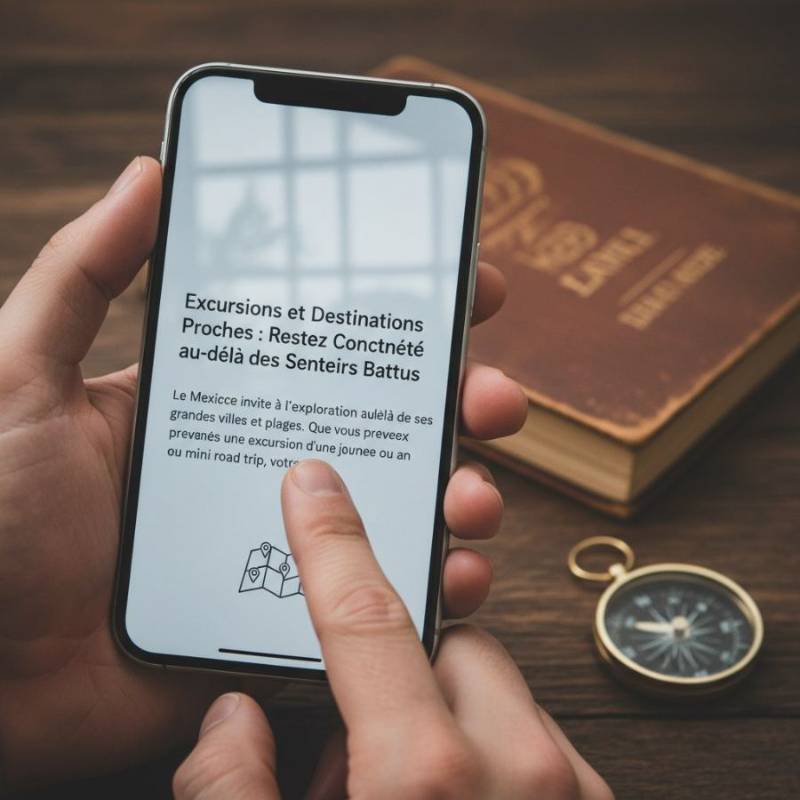 Excursions et Destinations Proches : Restez Connect&eacute; au-del&agrave; des Sentiers Battus - Cellesim eSIM