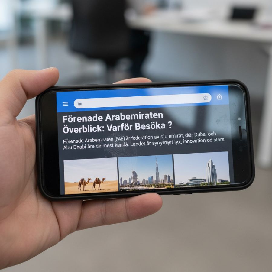 F&ouml;renade Arabemiraten &Ouml;verblick: Varf&ouml;r Bes&ouml;ka 2026? - Cellesim eSIM