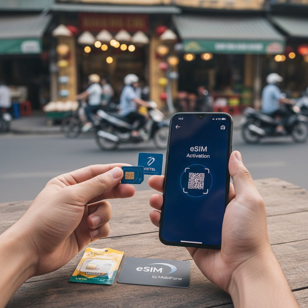 Lokale SIM-Karte in Vietnam vs. eSIM &ndash; Der Praxis-Check 2026 - Cellesim eSIM