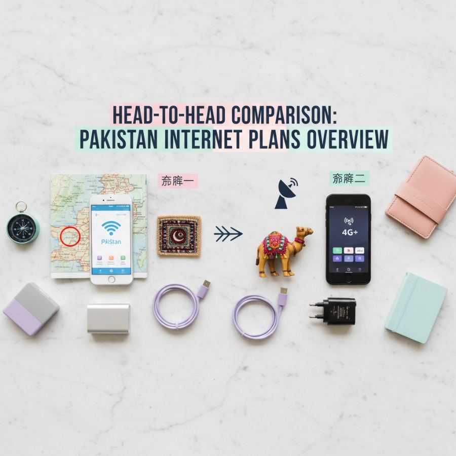 头对头对比：巴基斯坦上网方案一览 - Cellesim eSIM