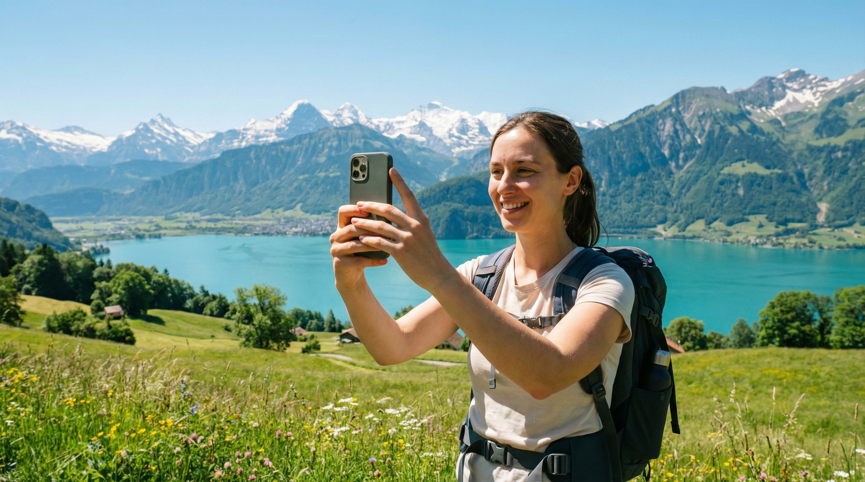 Ταξίδι Ελβετία Άλπεις ίντερνετ