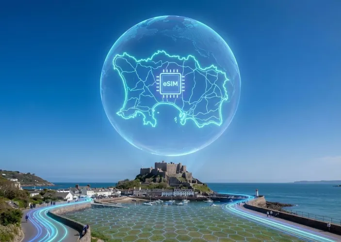 जर्सी  eSIM