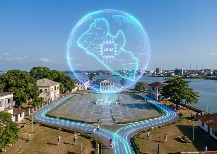 लाइबेरिया  eSIM