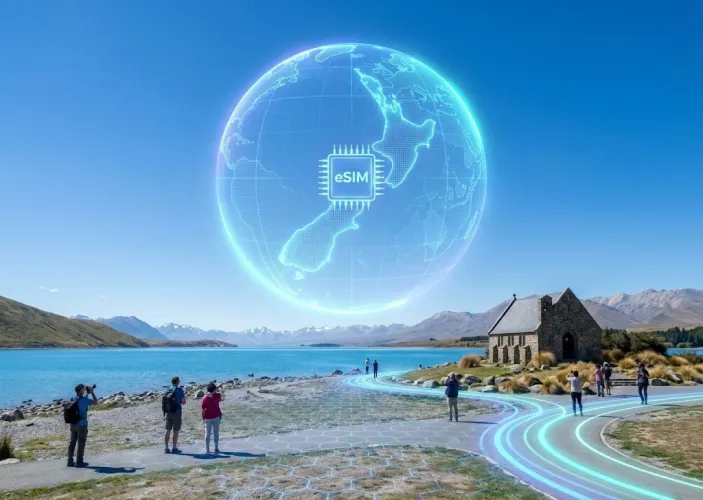 न्यूजीलैंड eSIM