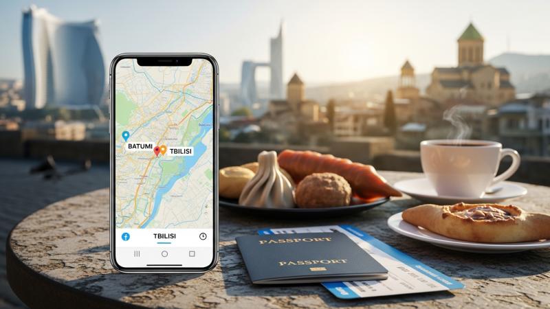 Vizesiz Gürcistan Keşfi: Batum ve Tiflis'te eSIM ile Sınırsız İletişim
