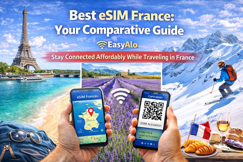 Best eSIM France: Affordable and Reliable Internet for Travelers