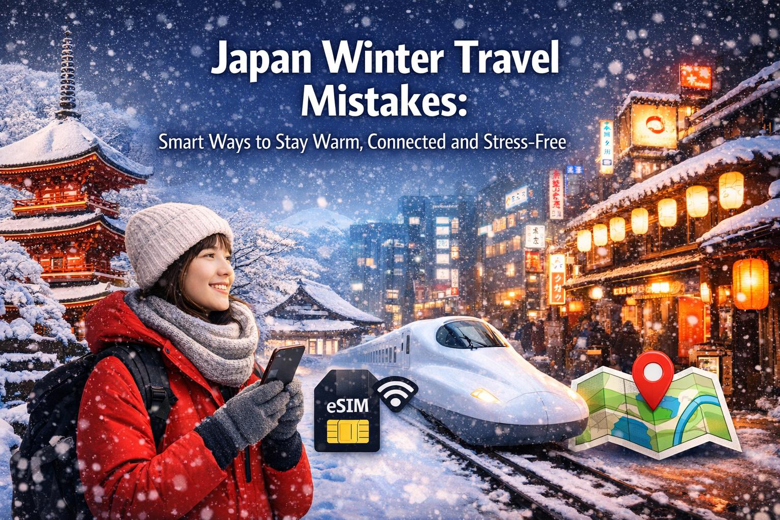 Japan Winter Travel Mistakes: Smart Ways to Stay Warm, Connected and Stress‑Free