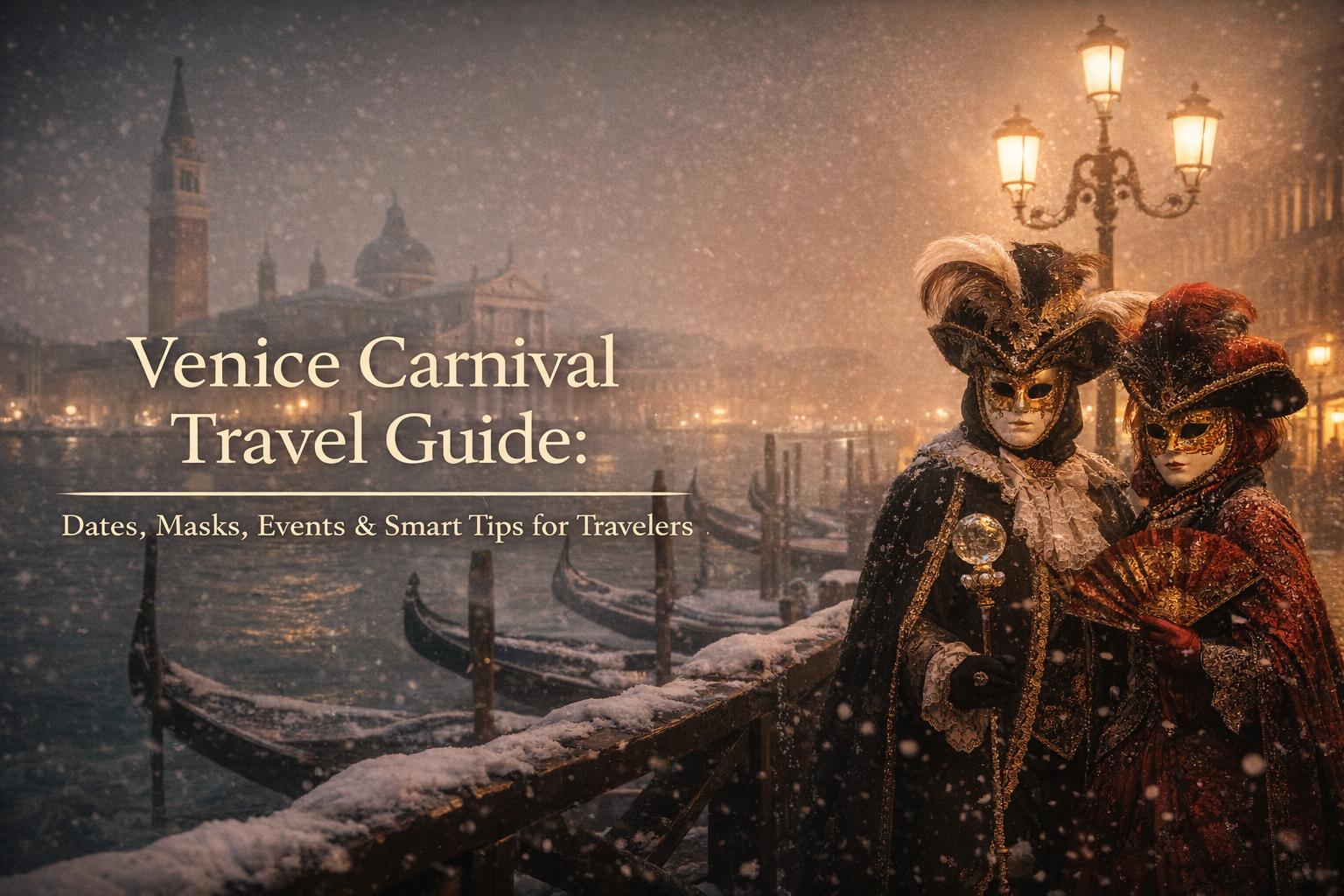 Venice Carnival Travel Guide: Dates, Masks, Events & Smart Tips for Travelers